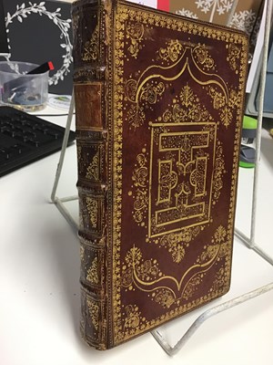 Lot 504 - Fine Early English binding c1700 Horneck...