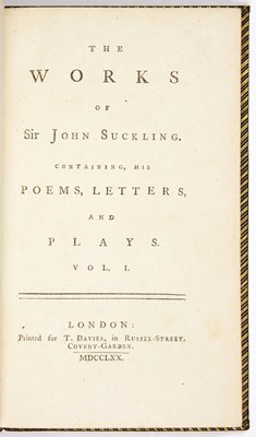 Lot 506 - Burns (Robert) The Poetical Works... 3 vols....