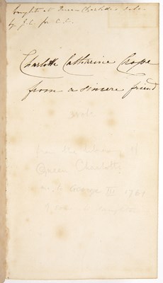 Lot 517 - Charles Meyer, Bookbinder to Queen Charlotte,...