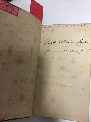 Lot 517 - Charles Meyer, Bookbinder to Queen Charlotte,...