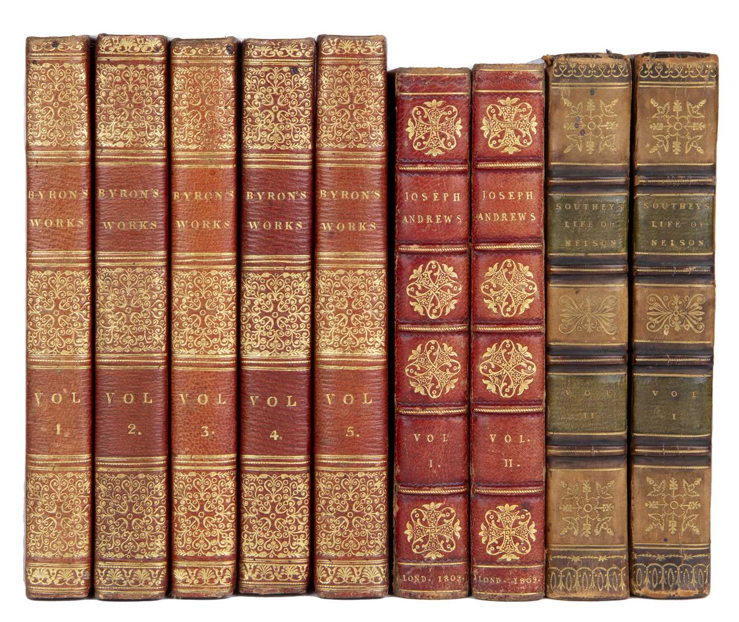 Lot 530 - 19th century Bindings:- Byron (Lord George G)....