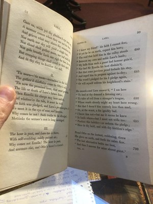 Lot 530 - 19th century Bindings:- Byron (Lord George G)....