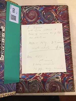 Lot 552 - Gay (John): The Beggar's Opera as it is acted...