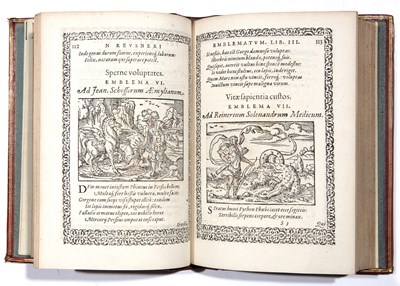 Lot 553 - Reusner (Nicolaus) (1545-1602): Emblemata...
