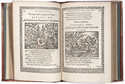 Lot 553 - Reusner (Nicolaus) (1545-1602): Emblemata...
