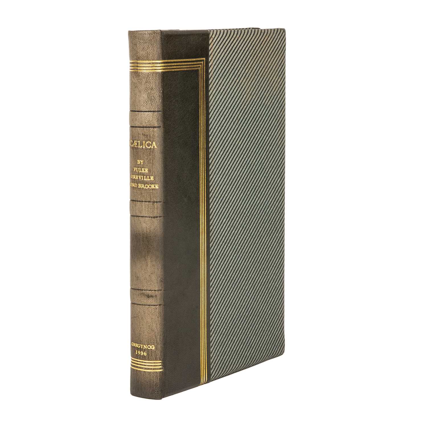 Lot 559 - Greynog Press:- Fulke Greville, Lord Brooke...