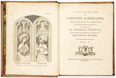 Lot 560 - Strawberry Hill Press: Walpole (Horace),...