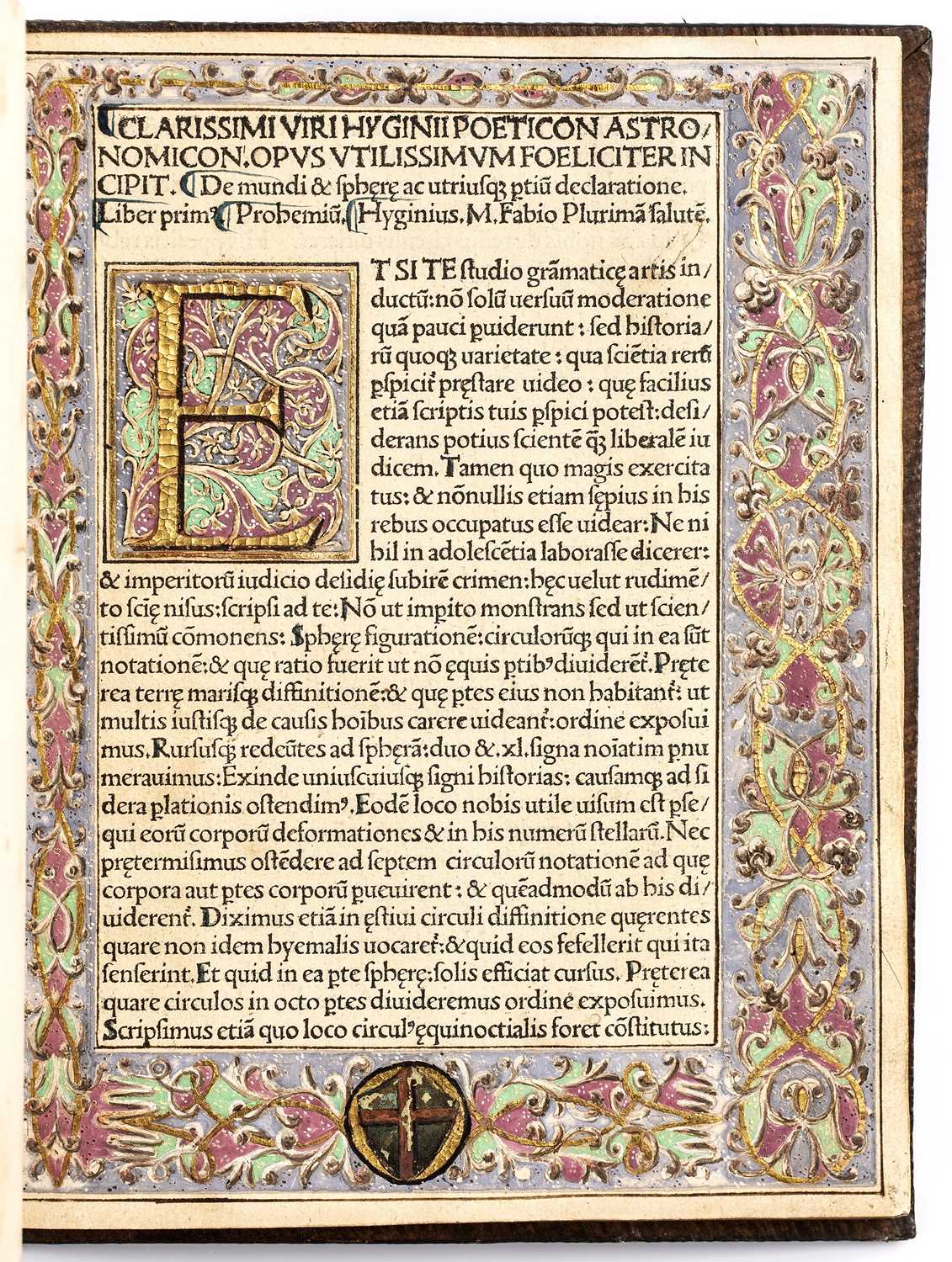 Lot 563 - Incunable (Parrhasius / Seripando copy):...