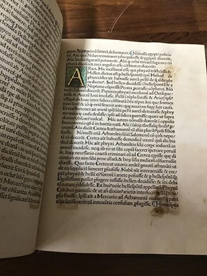 Lot 563 - Incunable (Parrhasius / Seripando copy):...