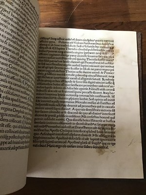 Lot 563 - Incunable (Parrhasius / Seripando copy):...