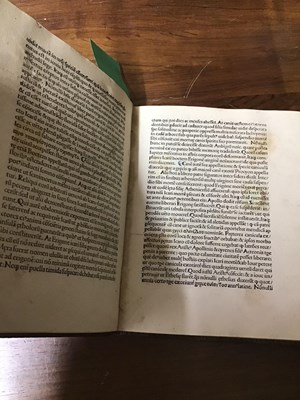 Lot 563 - Incunable (Parrhasius / Seripando copy):...