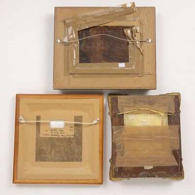 Lot 148 - A Berlin porcelain plaque, 7cm x 10cm,...