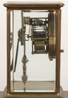Lot 96 - Four glass rectangular Tiffany & Co mantel...