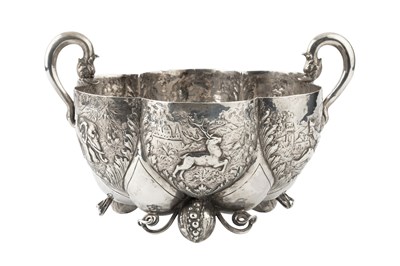 Lot 792 - A late 19th/early 20th century Hanau silver...