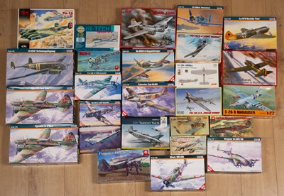 Lot 111 - A collection of model aeroplanes