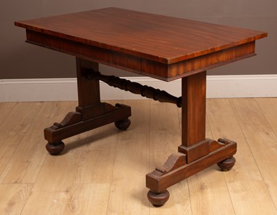 Lot 201 - A William IV library table