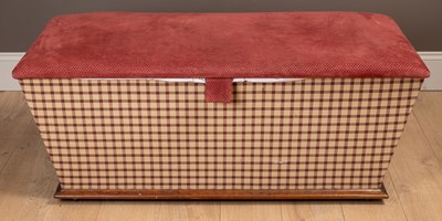 Lot 110 - An ottoman stool