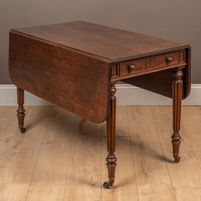 Lot 236 - An early 19th century mahogany table in the Gillows manner