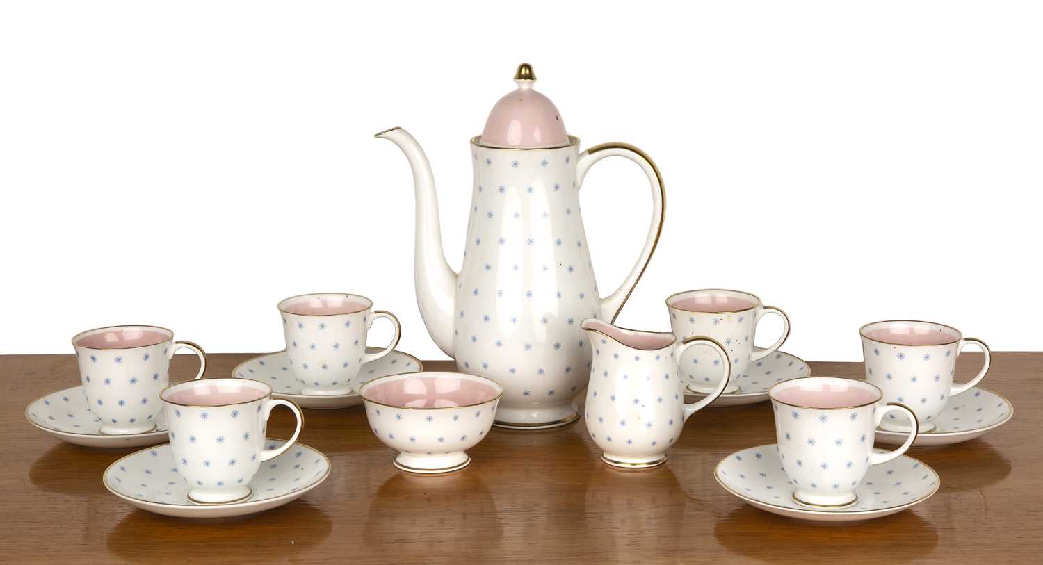 Lot 310 - Susie Cooper (1902-1995) bone china tea set,...