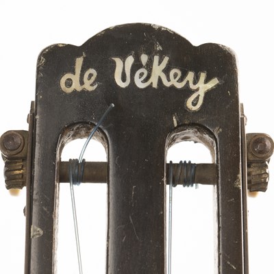 Lot 338 - A De Vekey & Son ukulele 'De Vekey, no 3',...