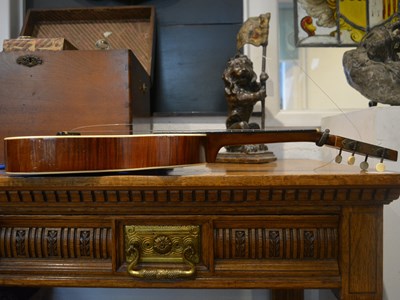 Lot 338 - A De Vekey & Son ukulele 'De Vekey, no 3',...