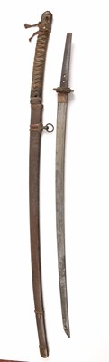 Lot 203 - A 17th century Japanese Samurai sword early...