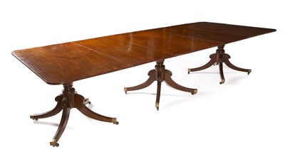 Lot 201 - An antique and later Georgian style mahogany...