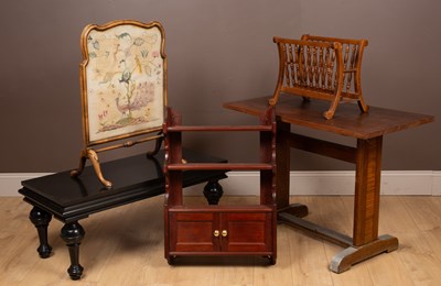 Lot 343 - A collection of furniture