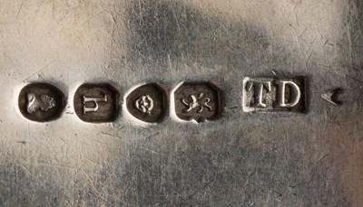 Lot 375 - Collection of silver spoons comprising: a set...