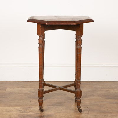 Lot 11 - New Zealand native timber inlaid table 19th...