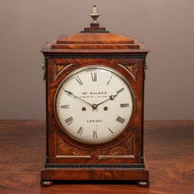 Lot 222 - A mid-19th century Jonathan Walker table clock