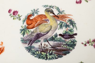 Lot 3 - Four Chelsea plates Circa 1760