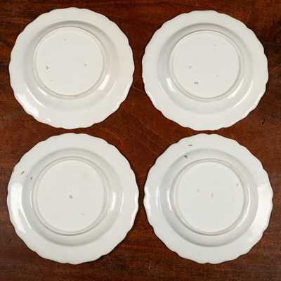 Lot 3 - Four Chelsea plates Circa 1760