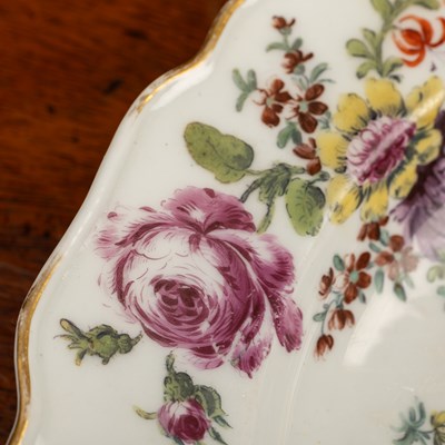 Lot 3 - Four Chelsea plates Circa 1760