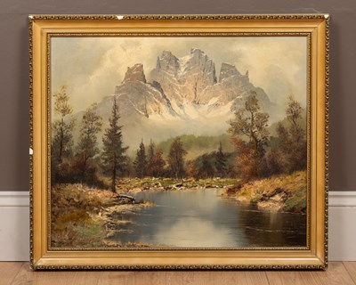 Lot 185 - After the Hudson River School