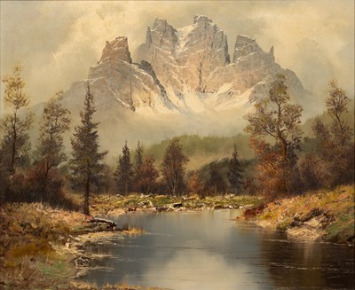 Lot 185 - After the Hudson River School