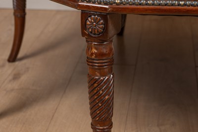 Lot 547 - An octagonal stool