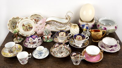 Lot 354 - Large collection of porcelain English and...