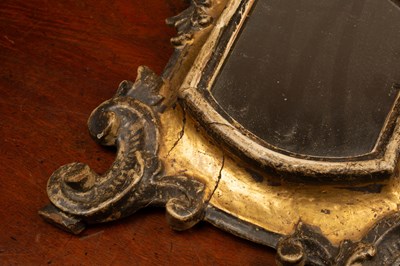 Lot 546 - A small Venetian wall mirror