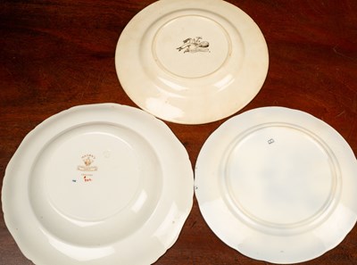 Lot 10 - A collection of plates and dishes