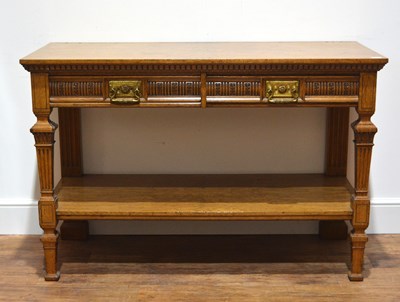 Lot 52A - Maple & Co in the Aesthetic style, pollarded...