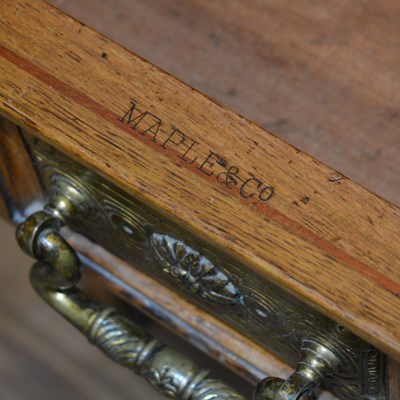 Lot 52 - Maple & Co in the Aesthetic style, pollarded...