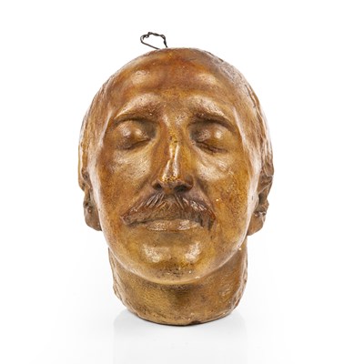 Lot 223 - A plaster death mask of Ferdinand Lassalle...