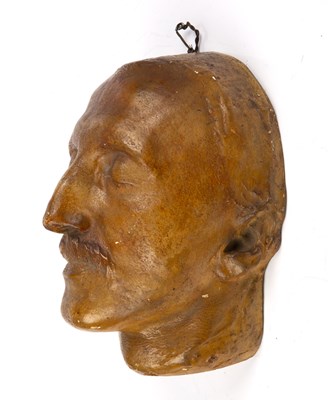 Lot 223 - A plaster death mask of Ferdinand Lassalle...
