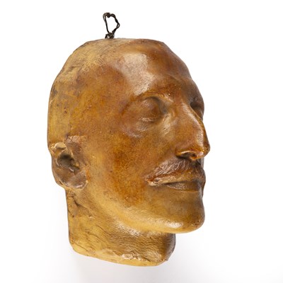 Lot 223 - A plaster death mask of Ferdinand Lassalle...