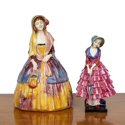 Lot 335 - Two Royal Doulton figures 'Priscilla HN1340',...