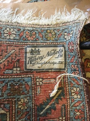 Lot 330 - An antique Persian Heriz country house runner...