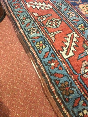 Lot 330 - An antique Persian Heriz country house runner...