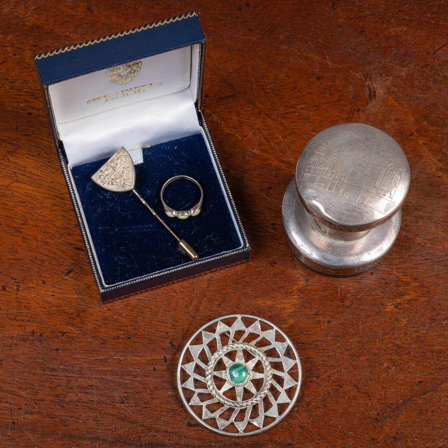 Lot 23 - A collection of jewellery of Eton College interest