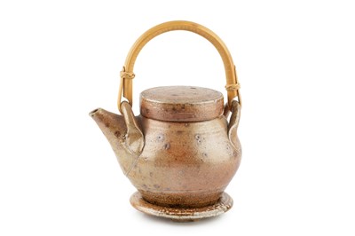 Lot 646 - Sarah Walton (b.1945) Teapot and stand...